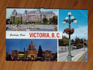 Postcard Victoria BC