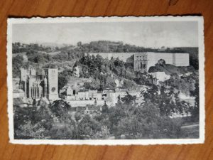 Postcard Huy Panorama and Castle