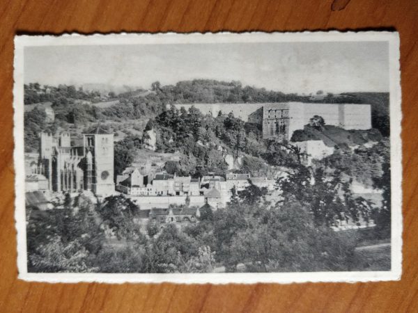 Postcard Huy Panorama and Castle