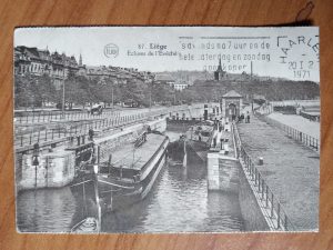 Postcard Liege Ecluses