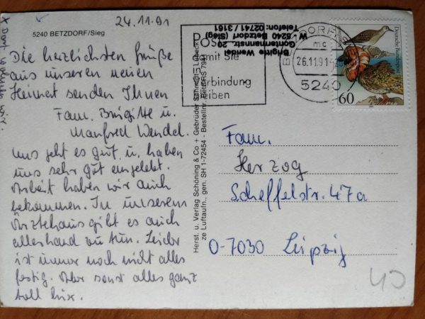 Postcard Betzdorf Sieg - Image 2