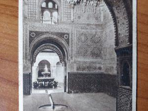 Postcard Granada Alahambra