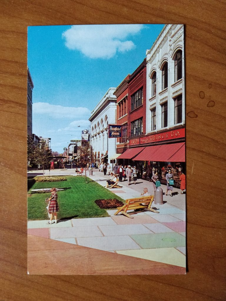 Postcard grand rapids Michigan