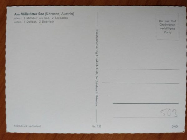 Postcard Millstätter See - Image 2