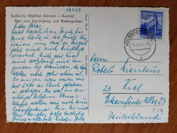 Postcard Kolbnitz Molltal - Image 2