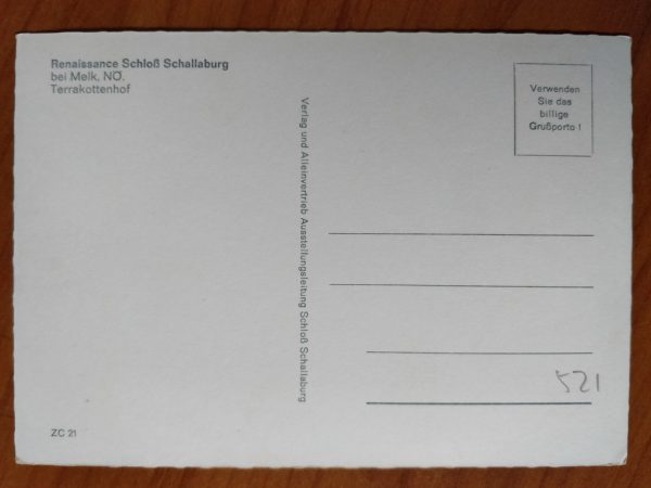 Postcard Schloss Schallaburg - Image 2