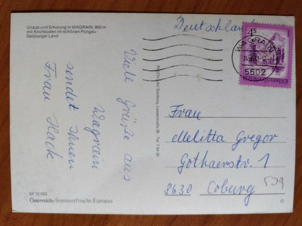 Postcard Im Wagrain - Image 2