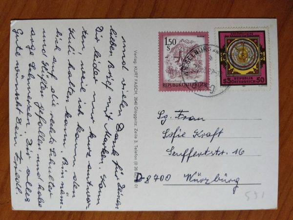 Postcard Grusse aus Nieder Osterreich - Image 2
