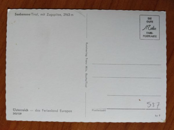 Postcard Mountain Seebensee - Image 2