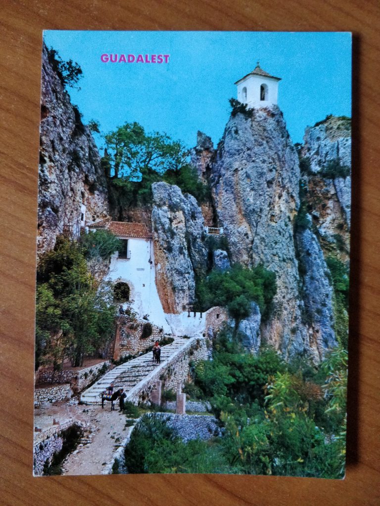 Postcard Castle Guadalest