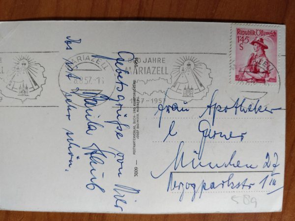Postcard Basilika Mariazell - Image 2