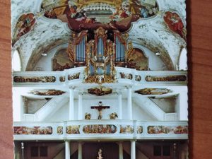 Postcard Church Oberammergau