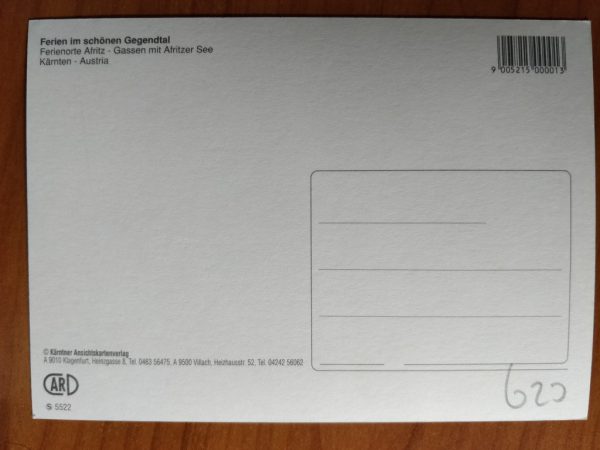 Postcard Gegendtal Austria - Image 2