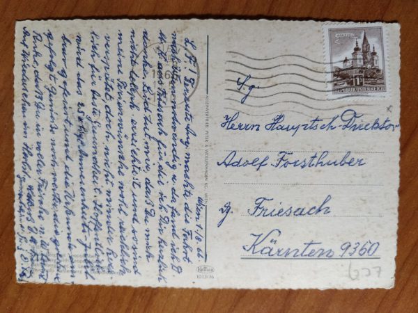Postcard Vienna Austria - Image 2