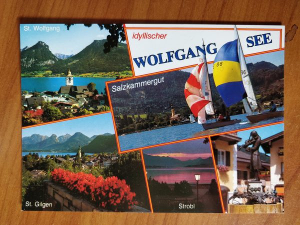 Postcard Wolfgangsee
