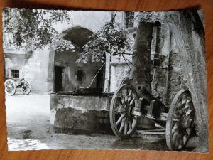 Postcard Castle Budingen Hessen Canon