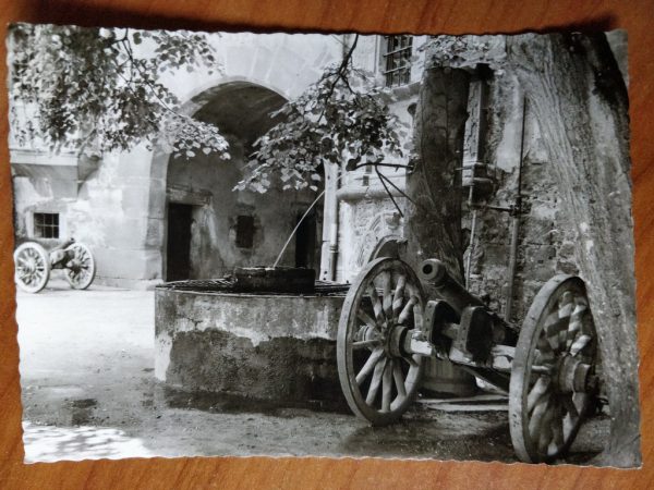 Postcard Castle Budingen Hessen Canon