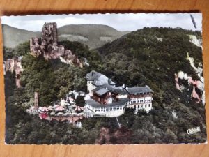 Postcard Ruine Drachenfeld