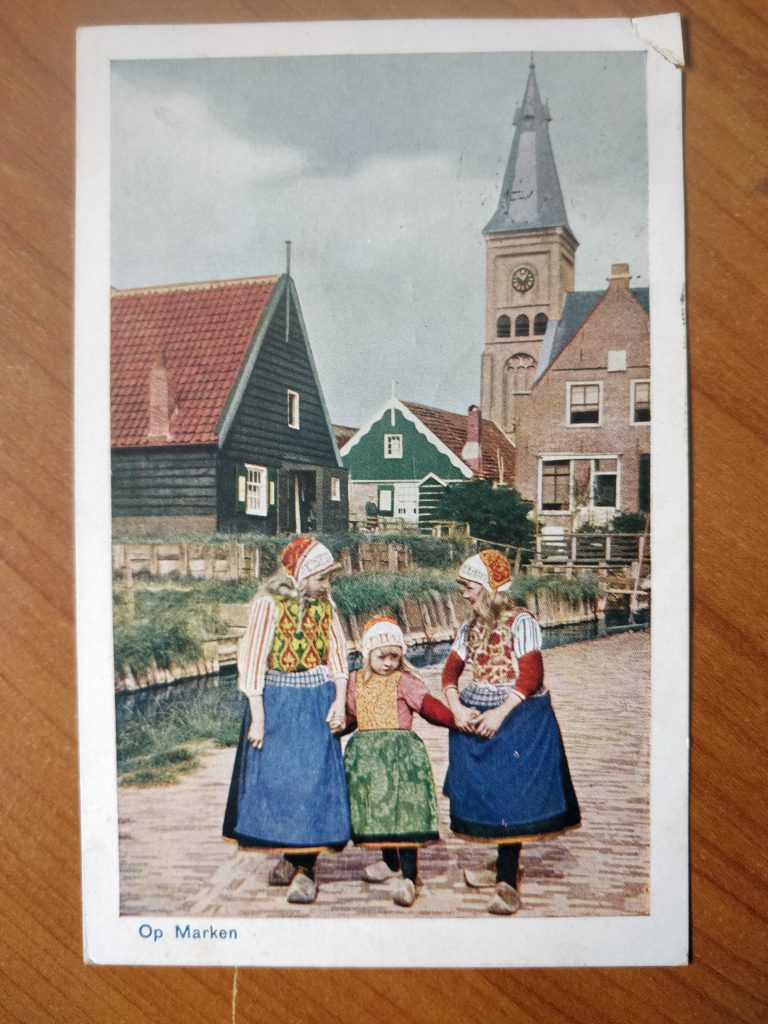 Postcard Op Marken