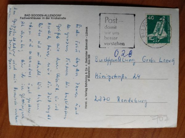 Postcard Bad Sooden Allendorf - Image 2