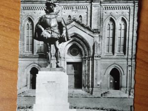 Postcard Statue Willem 1