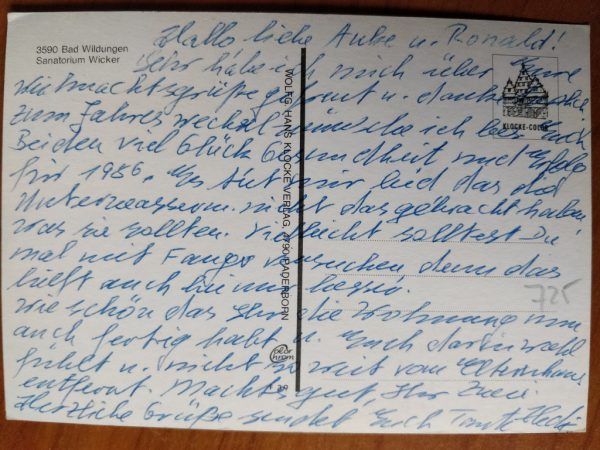 Postcard Bad Wildungen - Image 2
