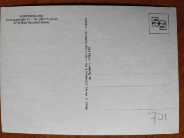 Postcard Bad Neustadt - Image 2