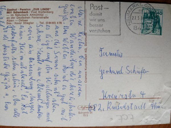 Postcard Alpen Ostsee Im Schambach - Image 2
