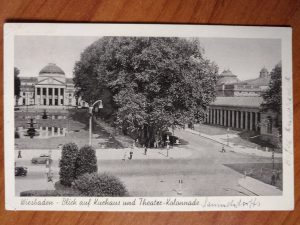 Postcard Wiesbaden Kurhaus