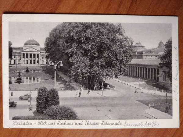 Postcard Wiesbaden Kurhaus