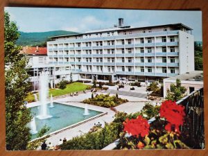 Postcard Sanatorium Wicker Bad Wildungen