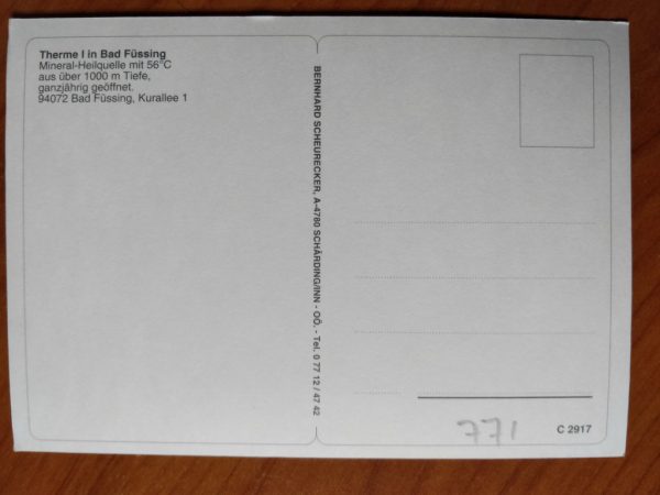 Postcard Bad Fussing Nacht - Image 2
