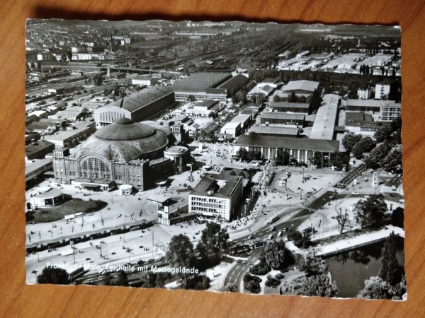 Postcard Frankfurt Festhalle