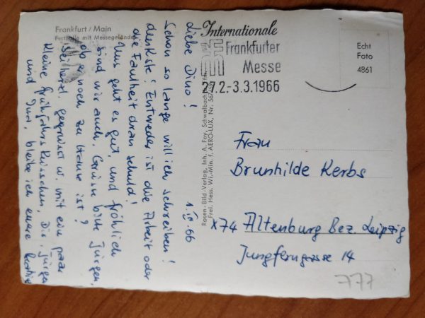 Postcard Frankfurt Festhalle - Image 2