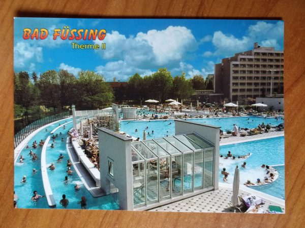 Postcard Bad Fussing Therme 2