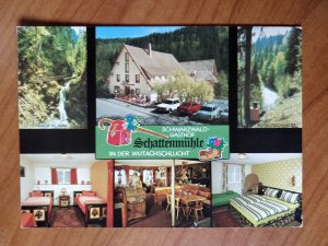 Postcard Schwarzwaldgasthof Loffingen