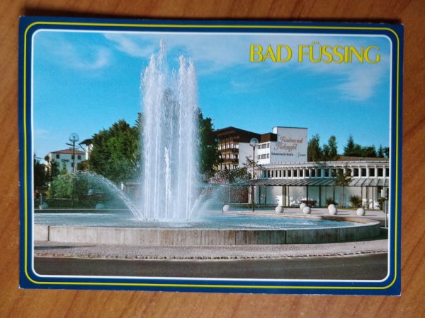 Postcard Bad Fussing Water