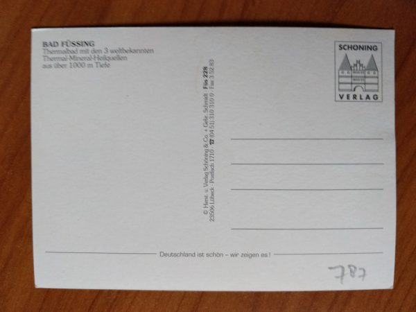 Postcard Bad Fussing Water - Image 2