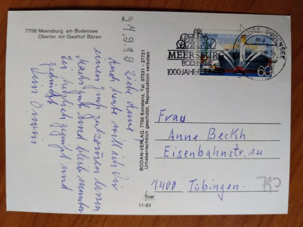 Postcard Meersburg am Bodensee - Image 2