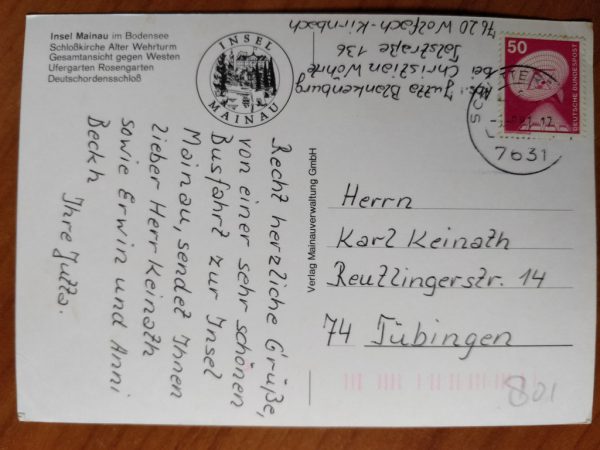 Postcard Insel Mainau im Bodensee - Image 2