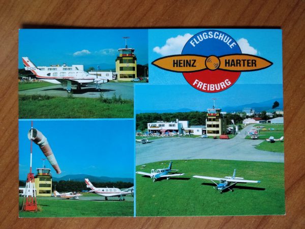Postcard Airport Freiburg