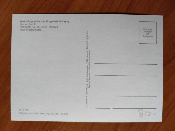 Postcard Airport Freiburg - Image 2
