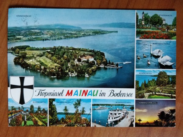 Postcard Tropeninsel Mainau im Bodensee