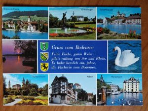Postcard Gruss vom Bodensee