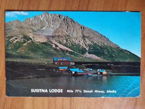 Postcard Susitna Lodge Alaska