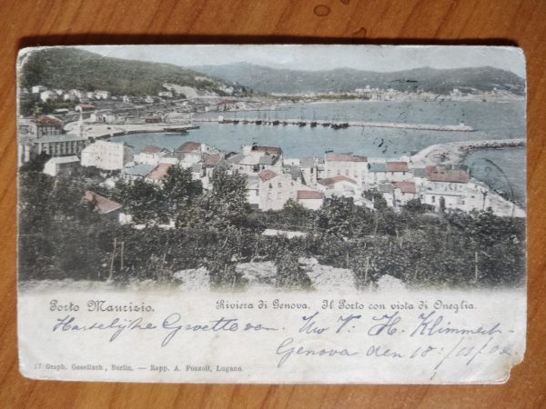 Postcard Porto Maurisio Genova