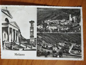 Postcard Melano