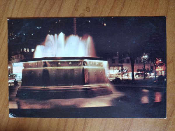 Postcard Edison Memorial Detroit