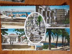 Postcard Toulon Cote de Azur