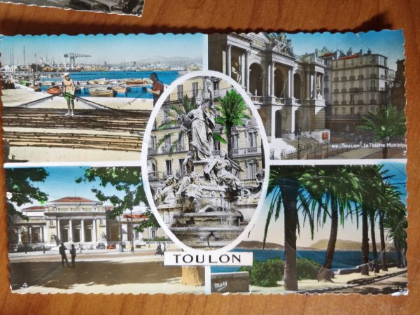 Postcard Toulon Cote de Azur